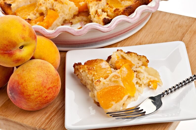 Savoring the Health Benefits of Peaches with a Delectable Cobbler