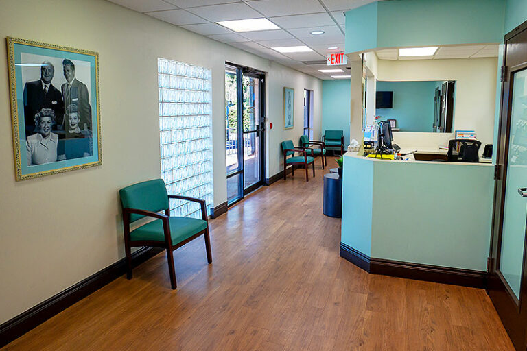 A look inside the lobby at VIPcare Bradenton.